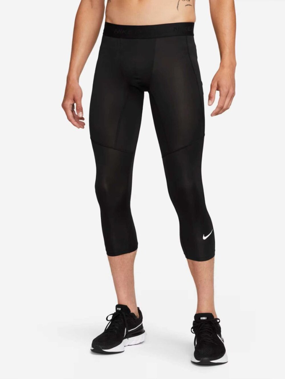 Men's Nike Pro Dri-FIT 3/4-Length Fitness Tights Size S